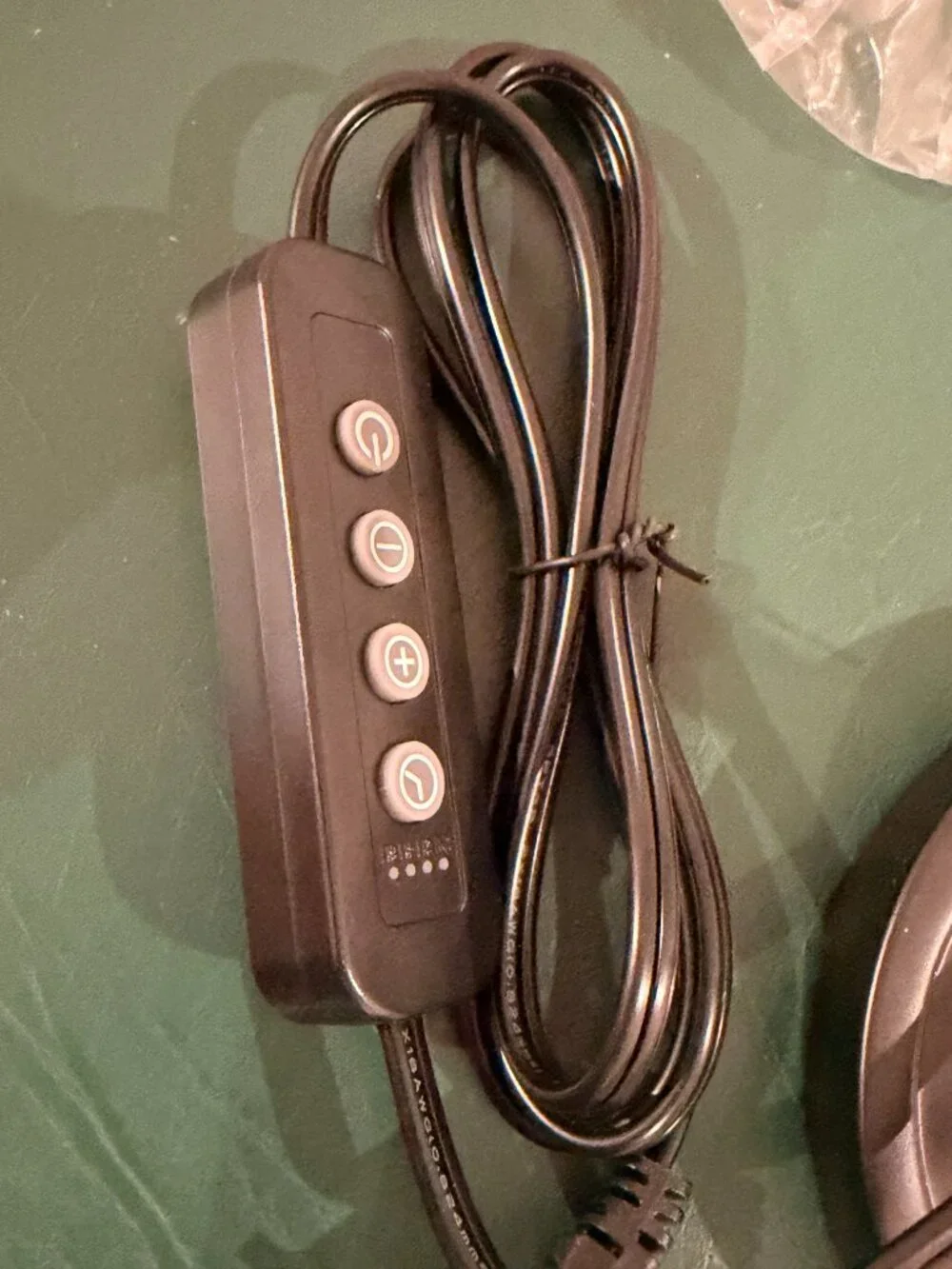 Innqoo Black Dimmable Candle Warmer Lamp with Timer & 2 Bulbs - NIB
